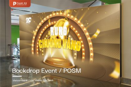 Backdrop Cuộc thi Rung Chuông Vàng - Vietcombank Bắc Ninh (T6/2024)